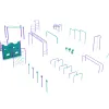 16 Piece Premier Kids Gym Course thumbnail 5