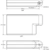 Playground Border Timber Adjustable End Cap thumbnail 6