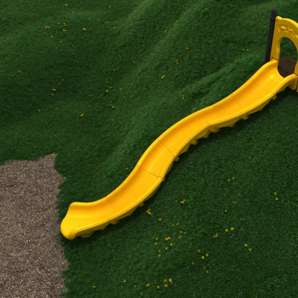 9 Ft Single Zig Zag Embankment Slide