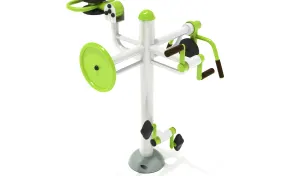 Accessible Quadruple Gym Station