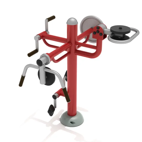Accessible Quadruple Gym Station