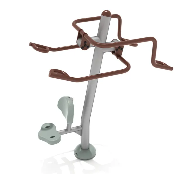 Accessible Double Station Lat Pull Down