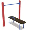 Assisted Chin Up Station with Bench thumbnail 2