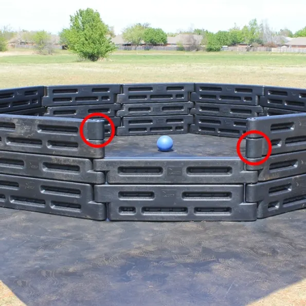 Playground Border Timber Filler End Cap