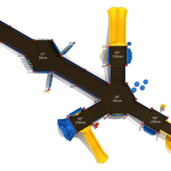Bowling Berm Inclusive Play Structure