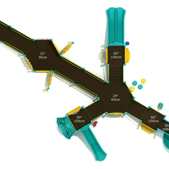 Bowling Berm Inclusive Play Structure