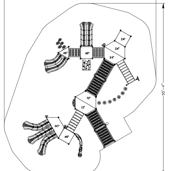 Noble Notch Inclusive Play Structure