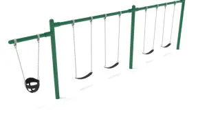 2-Bay with 1 Cantilever Swings