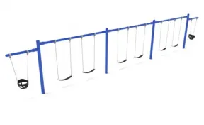 3-Bay 2 Cantilever Swings
