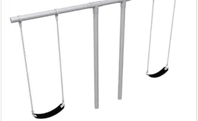 Heavy Duty 2-Seat T-Swing Frame