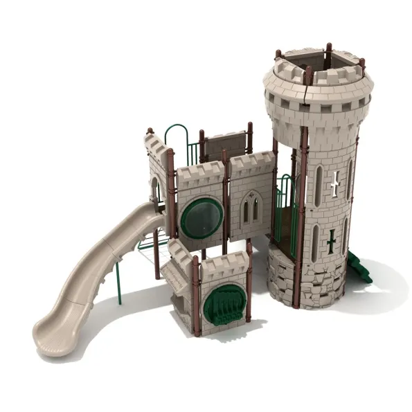 Albion Abbey Castle Spark Playground Structure