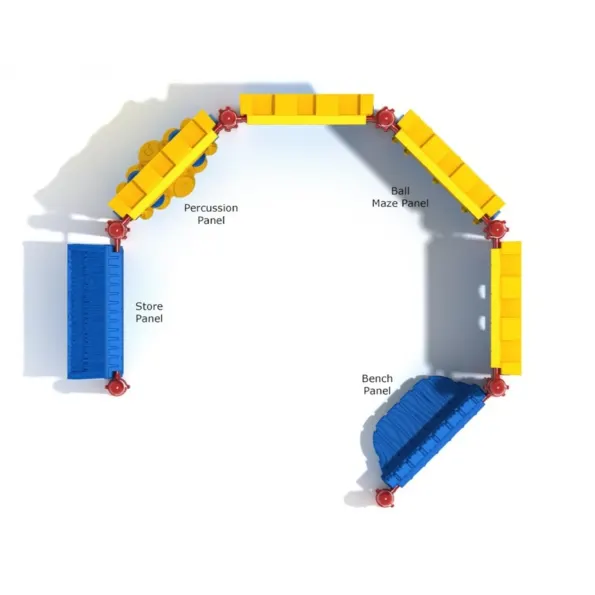 Alchemist Bunker Castle Spark Playground Structure