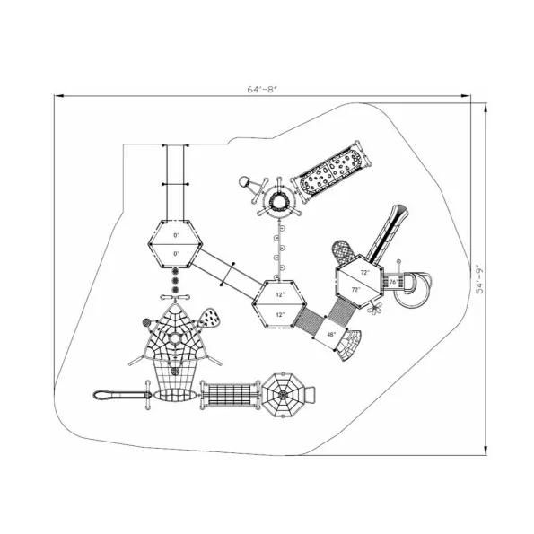 Alderson Inclusive Play Structure