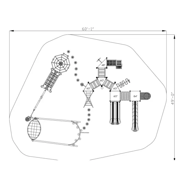 Alluwe Play Structure