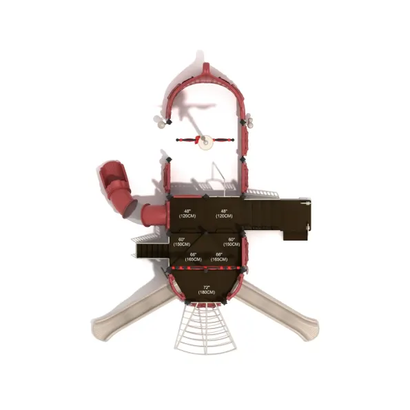 Aluma Pirate Ship Play Structure