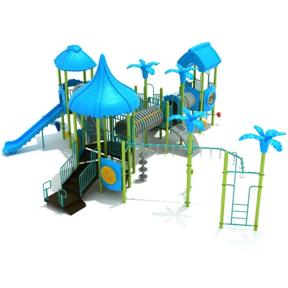 Fancy Frog Tree House Play Structure