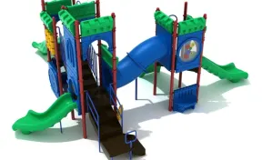 Ballygally Berm Castle Spark Playground Structure