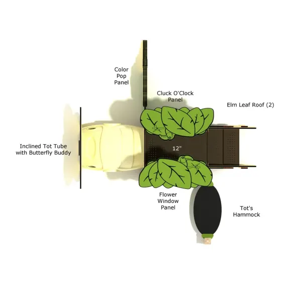 Blackhaw Canopy Mini Play Structure