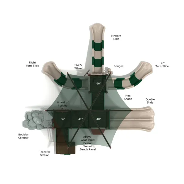 Bluebird Bluff Spark Structure