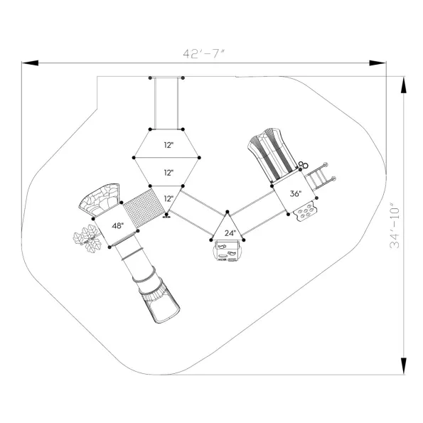 Cedar Valley Inclusive Play Structure