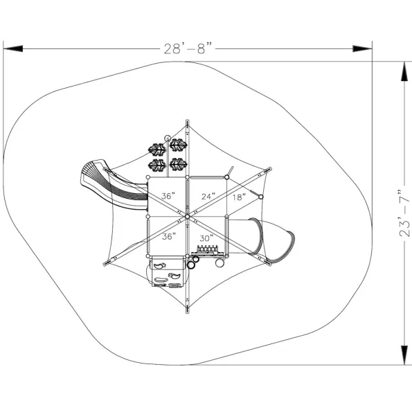 Cement Play Structure