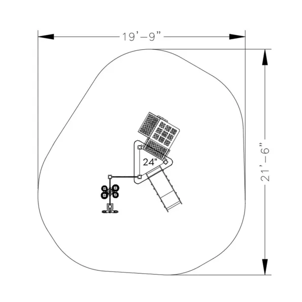 Columbian Spruce Canopy Quest Play Structure