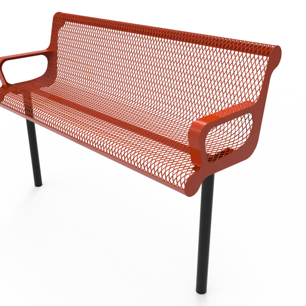 Contoured Bench with Arm