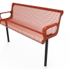 Contoured Bench with Arm thumbnail 3