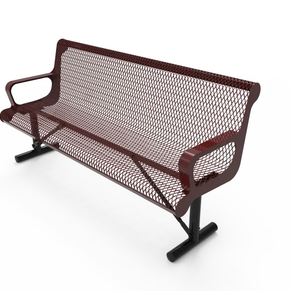 Contoured Bench with Arm