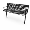Contoured Bench with Arm thumbnail 9