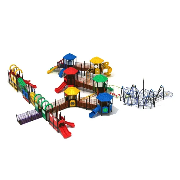 Durant Inclusive Train Play Structure