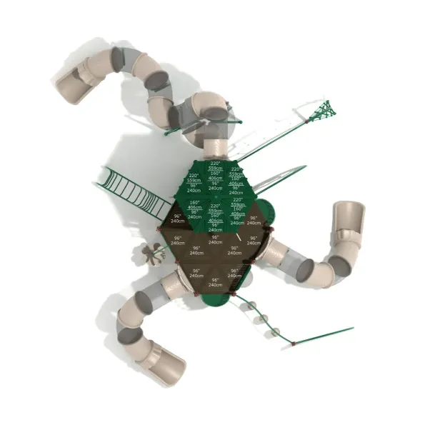 Eiffel Tower Escapade Play Structure