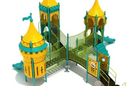 Ermine Estate Castle Spark Playground Structure