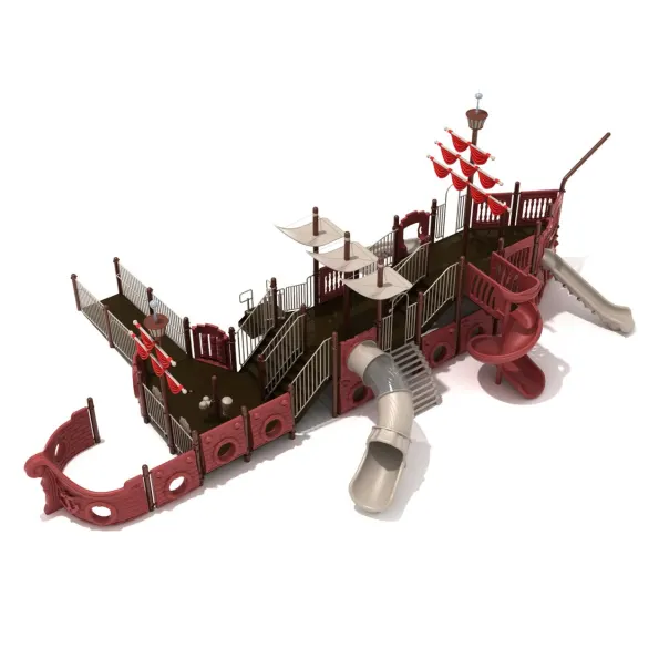 Eucha Inclusive Pirate Ship Play Structure
