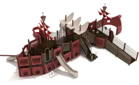 Eucha Inclusive Pirate Ship Play Structure