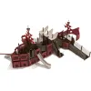 Eucha Inclusive Pirate Ship Play Structure thumbnail 1