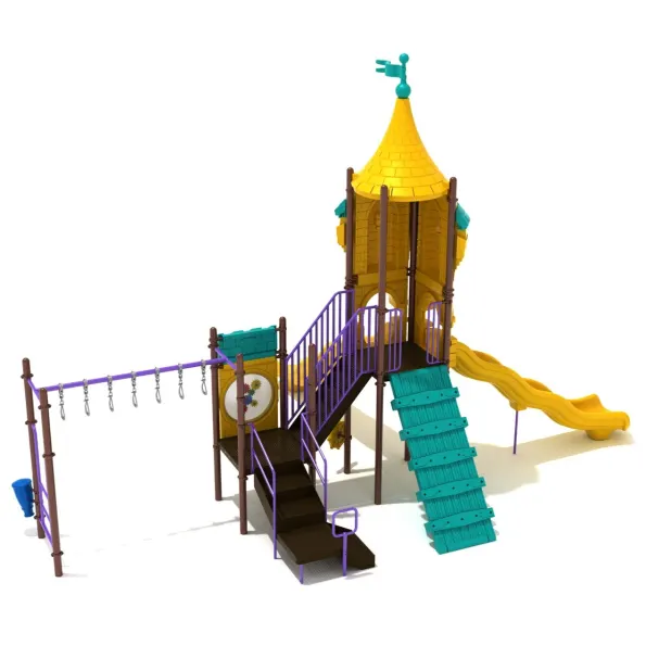 Flight of Fairies Castle Spark Playground Structure