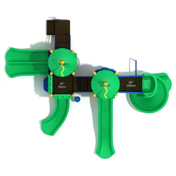 Friar's Fealty Castle Spark Playground Structure