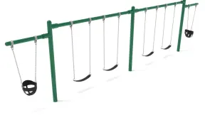 2-Bay with 2 Cantilever Swings