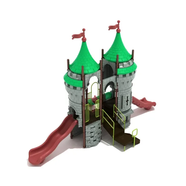 Hemyock Halls Castle Spark Playground Structure