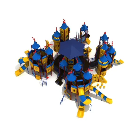 Hidden Hallows Castle Spark Playground Structure