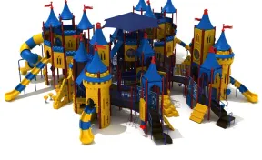 Hidden Hallows Castle Spark Playground Structure