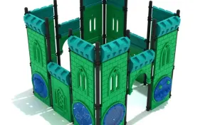 Ironclad Castle Spark Playground Structure