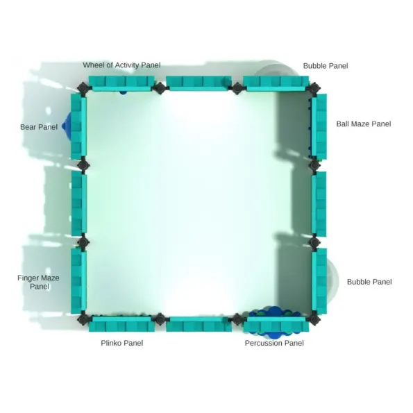 Ironclad Castle Spark Playground Structure