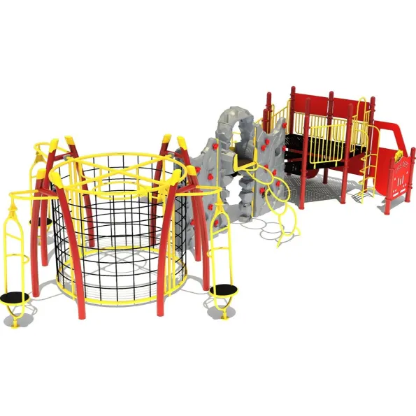 Krebs Fire Truck Themed Play Structure