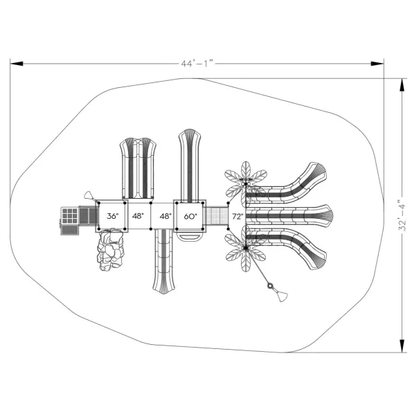 Land Crab Loop Spark Structure