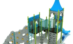 Lord's Landing Castle Spark Playground Structure