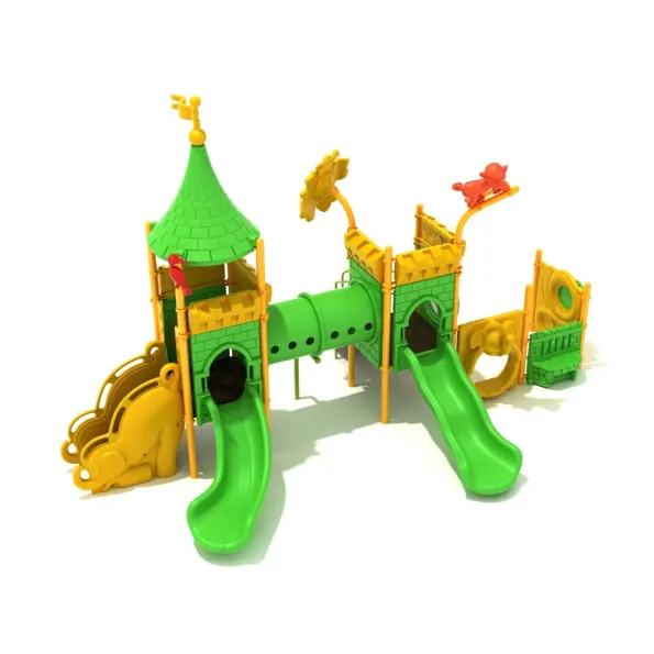 May Day Market Castle Spark Playground Structure