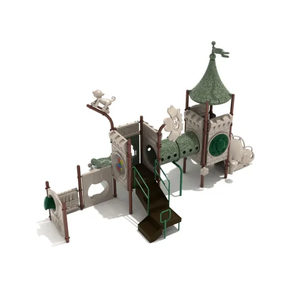 May Day Market Castle Spark Playground Structure