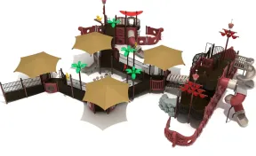 McGee Inclusive Pirate Ship Play Structure